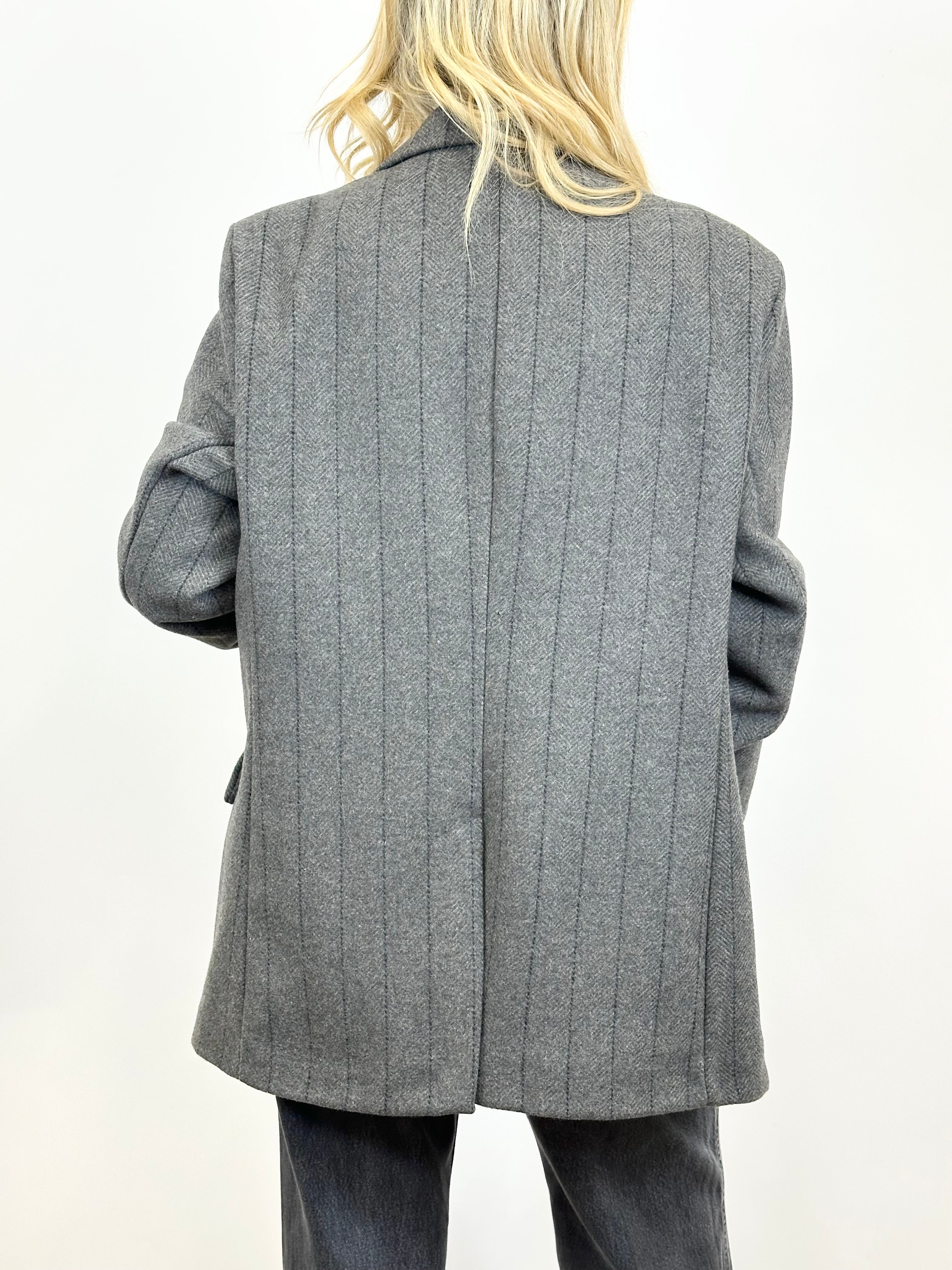 Giacca Over Grigio _ MI.LE.for soku