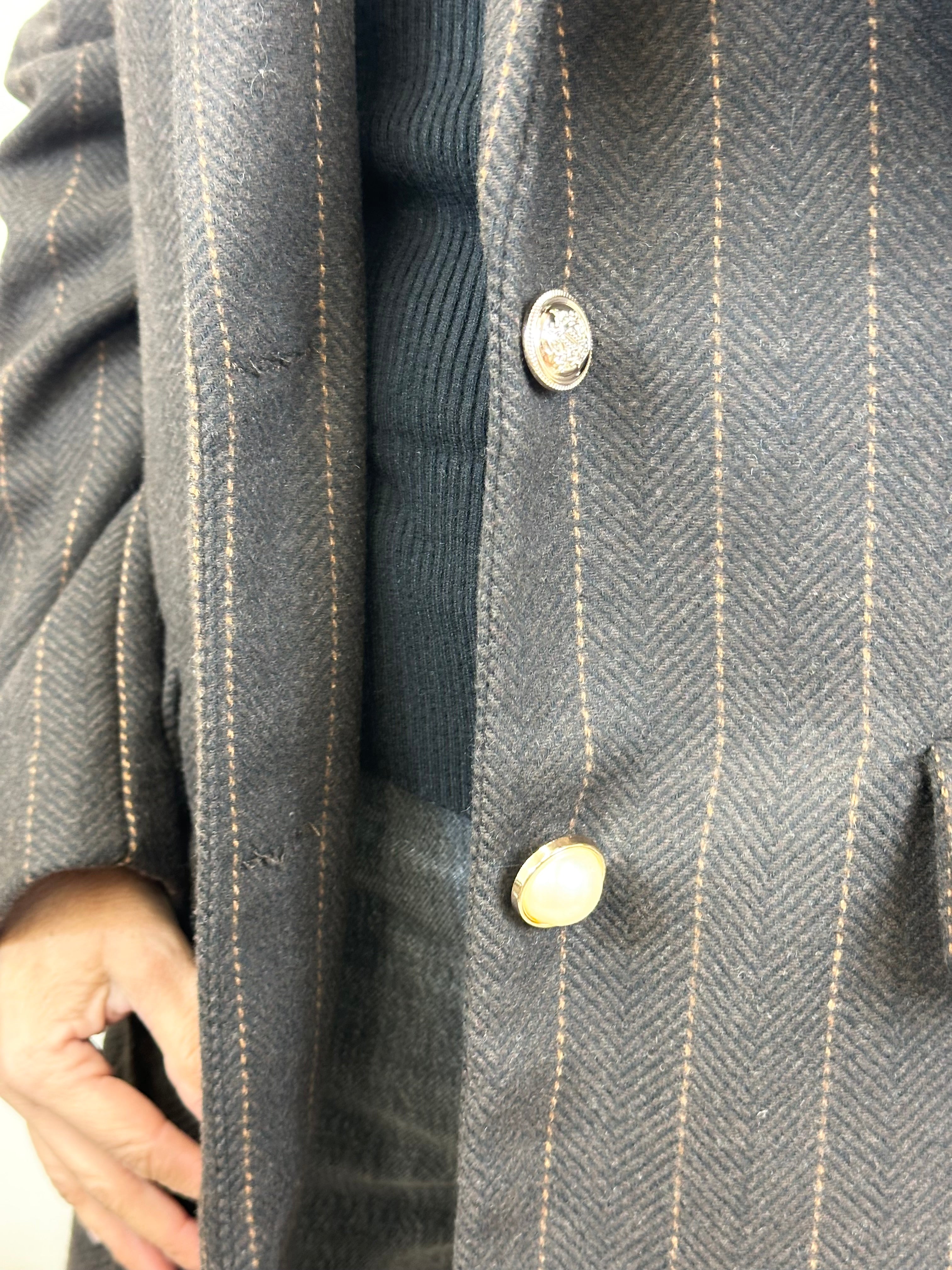 Giacca Over Marrone _ MI.LE.for soku