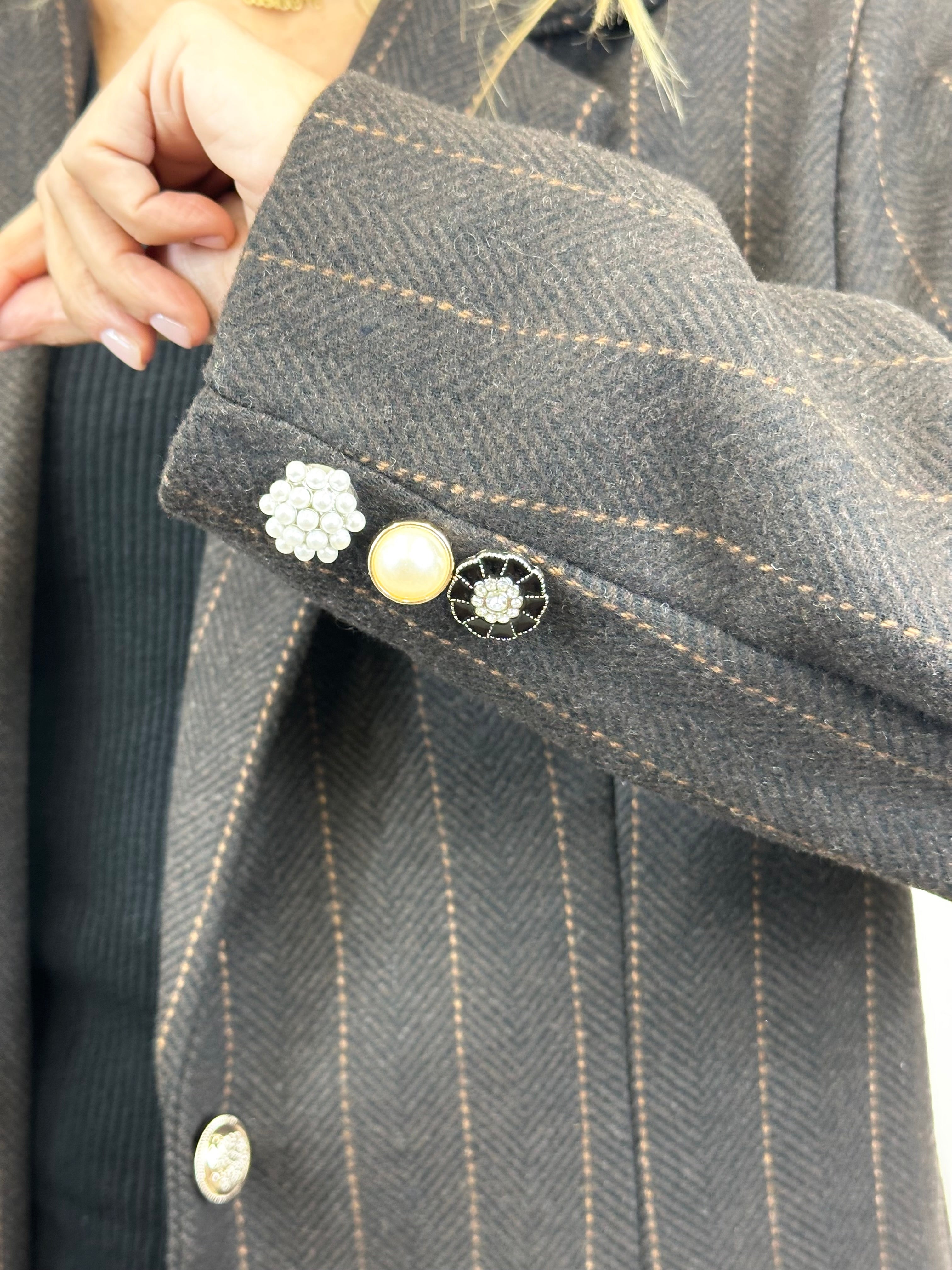 Giacca Over Marrone _ MI.LE.for soku