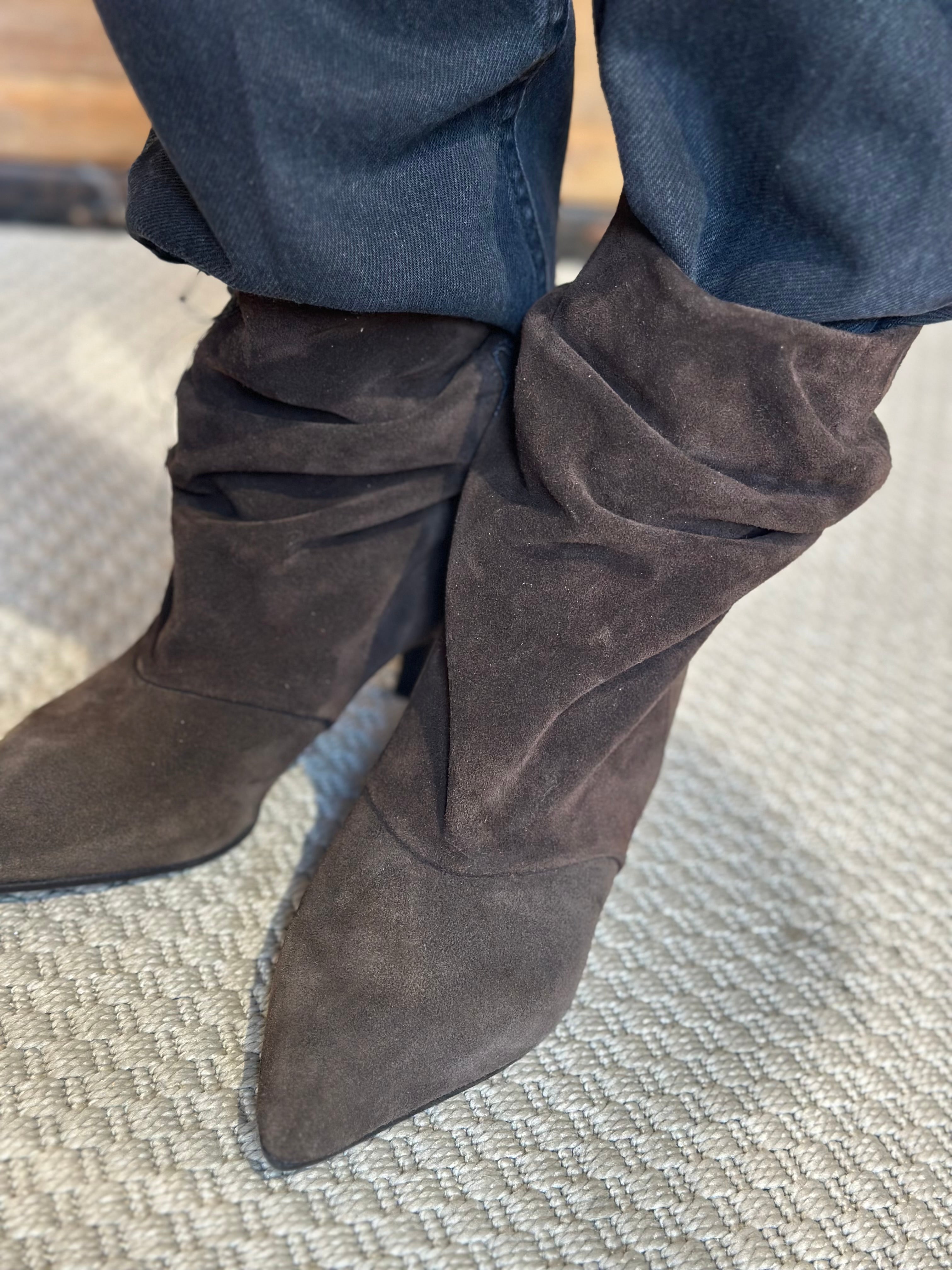Stivaletto Camoscio Terra _ Divine follie