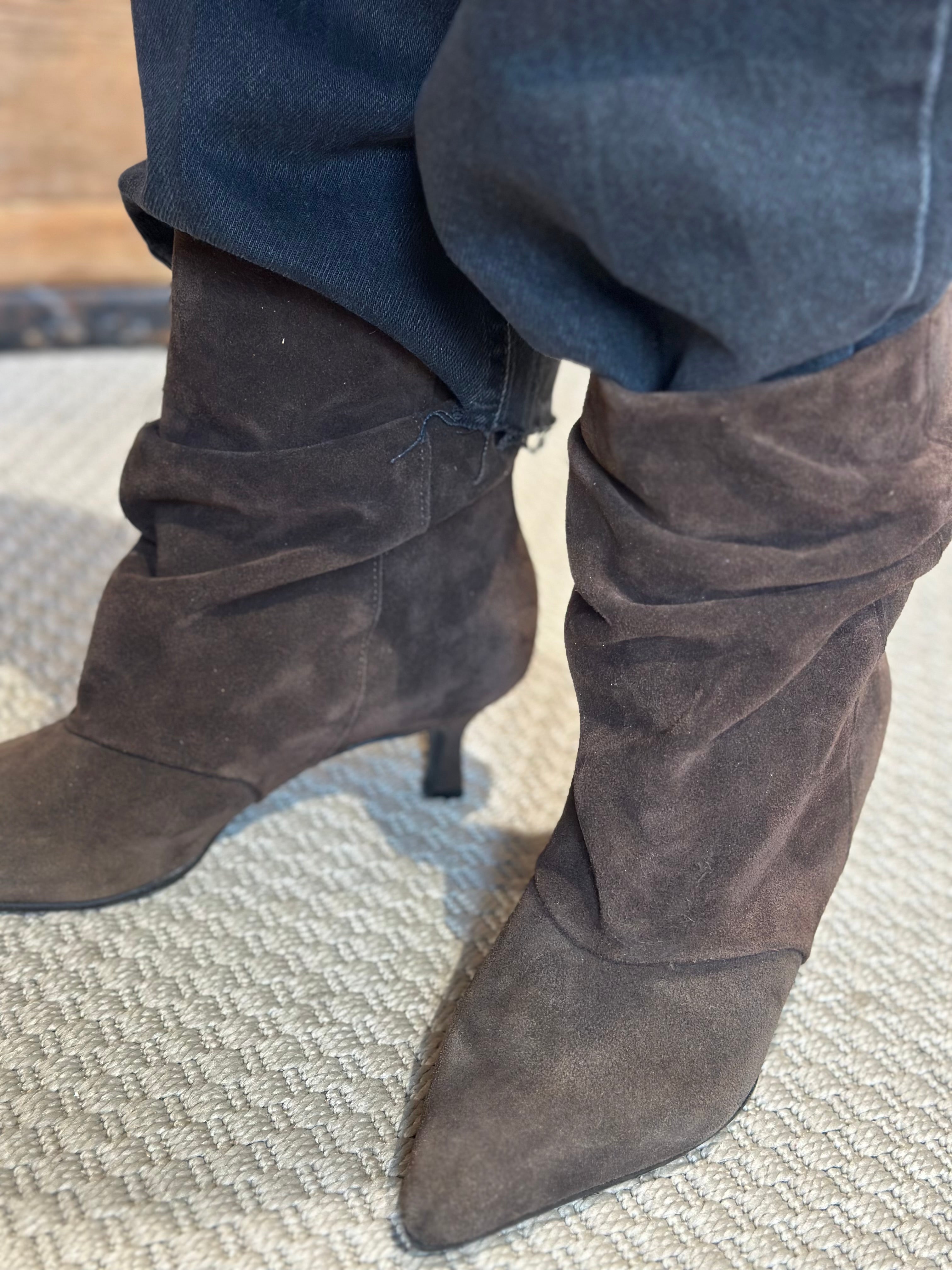 Stivaletto Camoscio Terra _ Divine follie