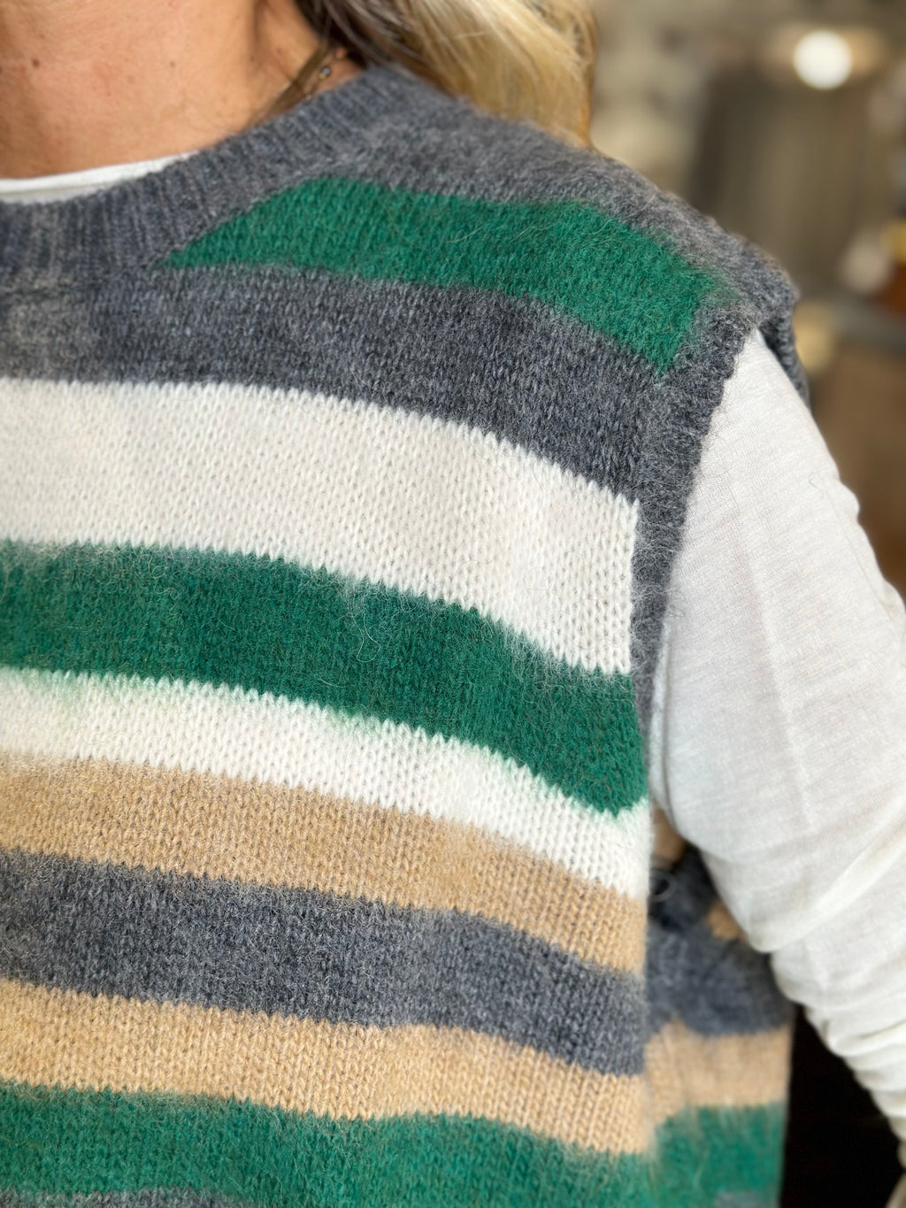 Gilet Rigato _ Ottod'Ame