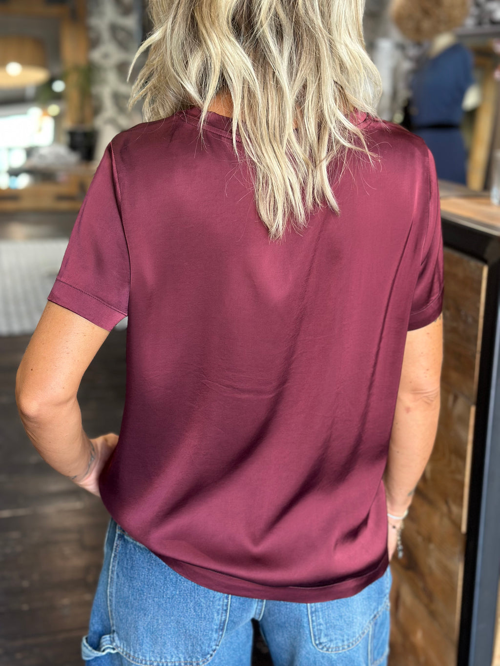 Casacca Mezza Manica Bordeaux _ Vicolo