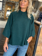 Maglia Mezzo Collo Verde _ Karma