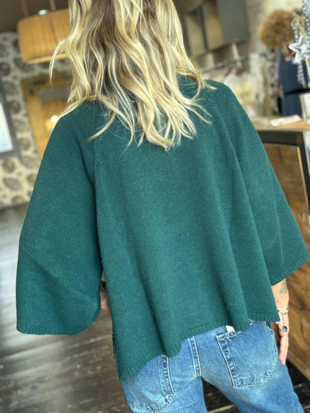 Maglia Mezzo Collo Verde _ Karma