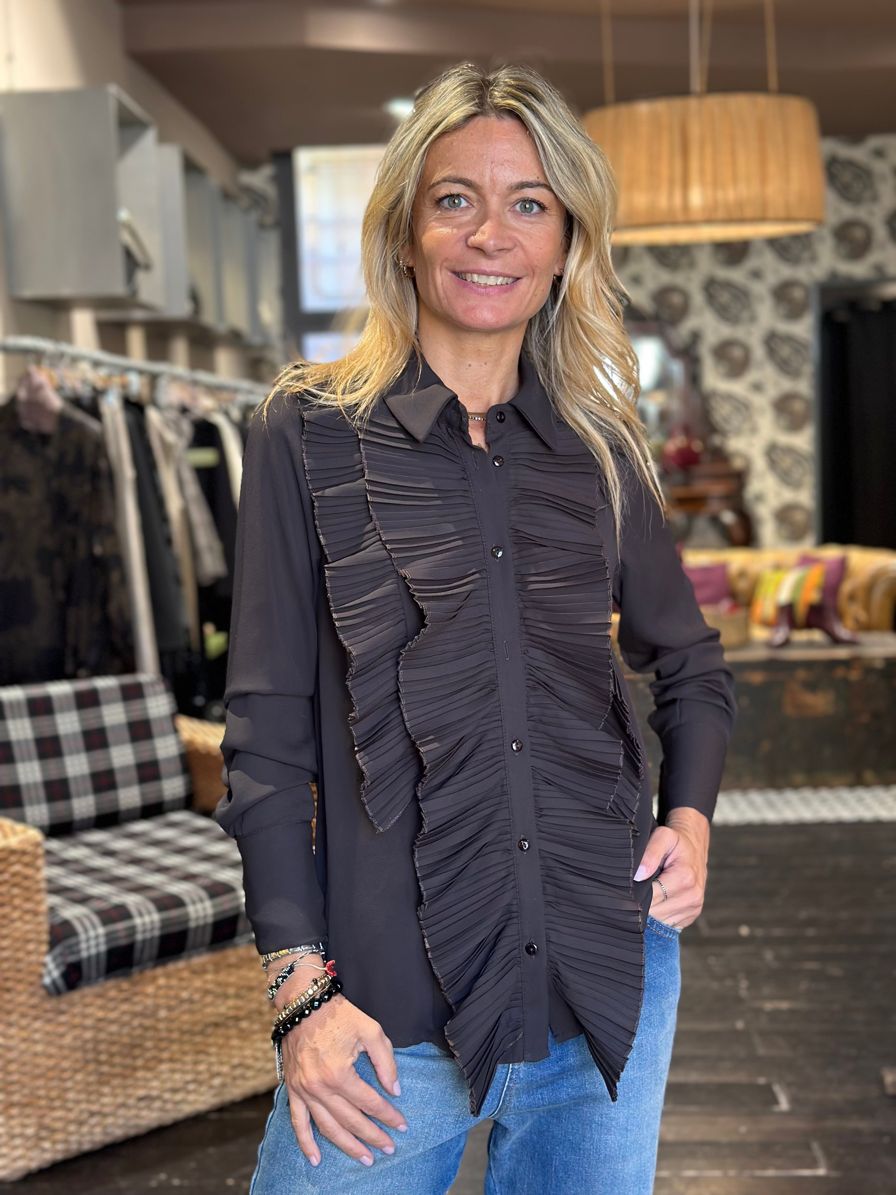 Camicia Rouches Moro _ Souvenir