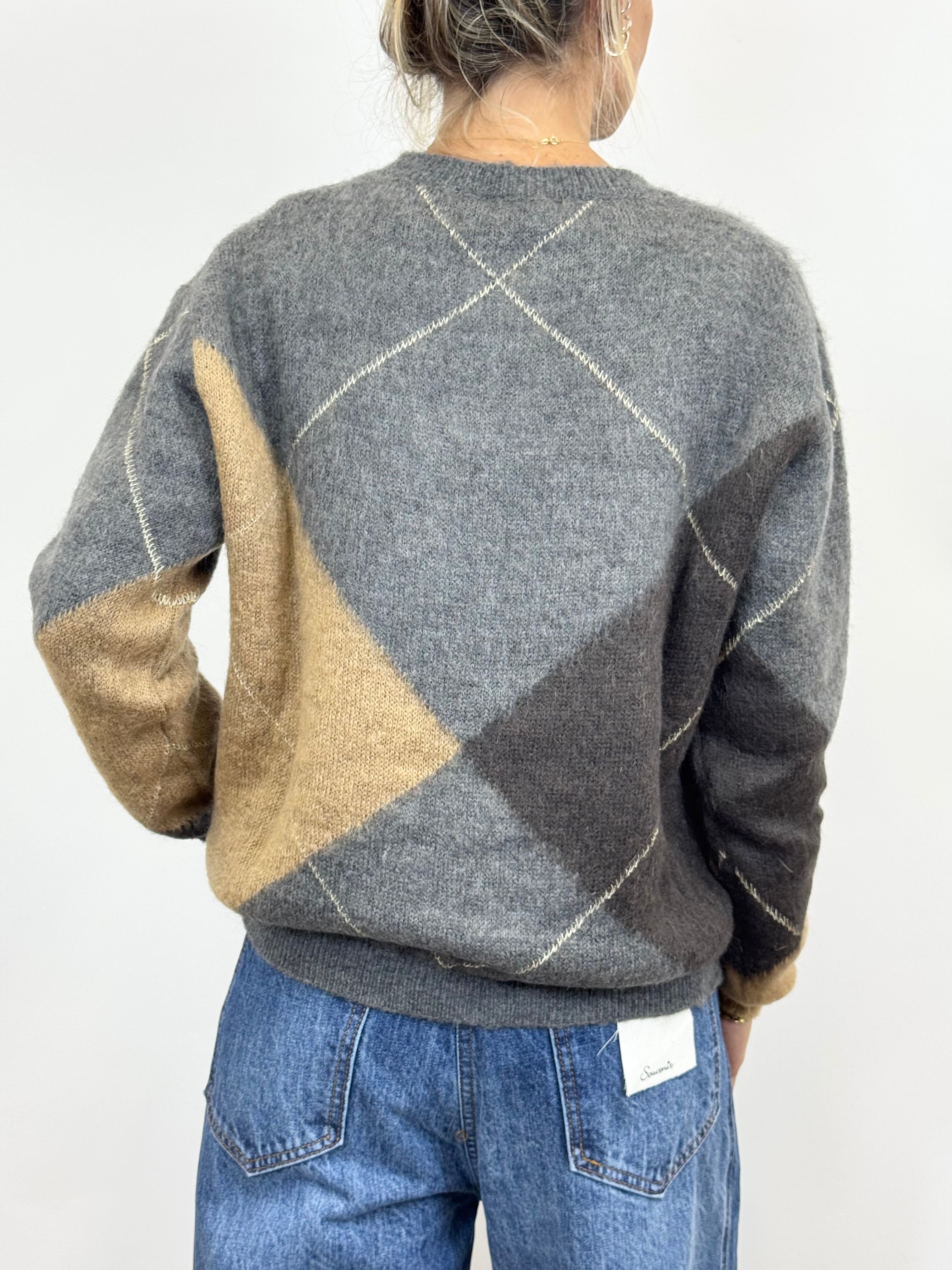 Maglia Rombi  Grigio _ Souvenir