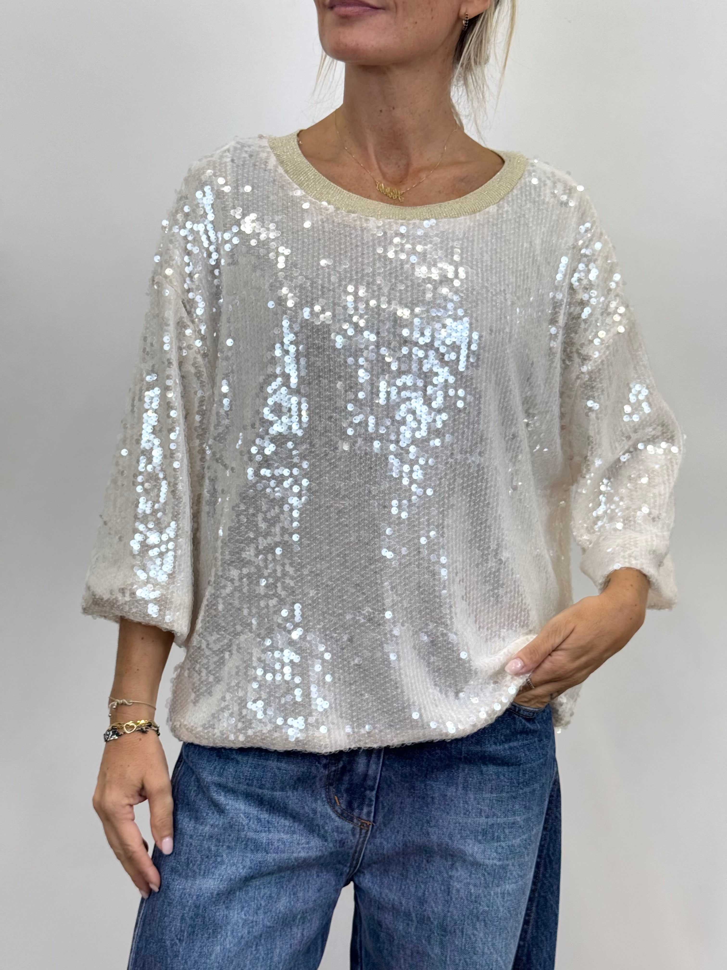 Blusa Paillettes _ Souvenir