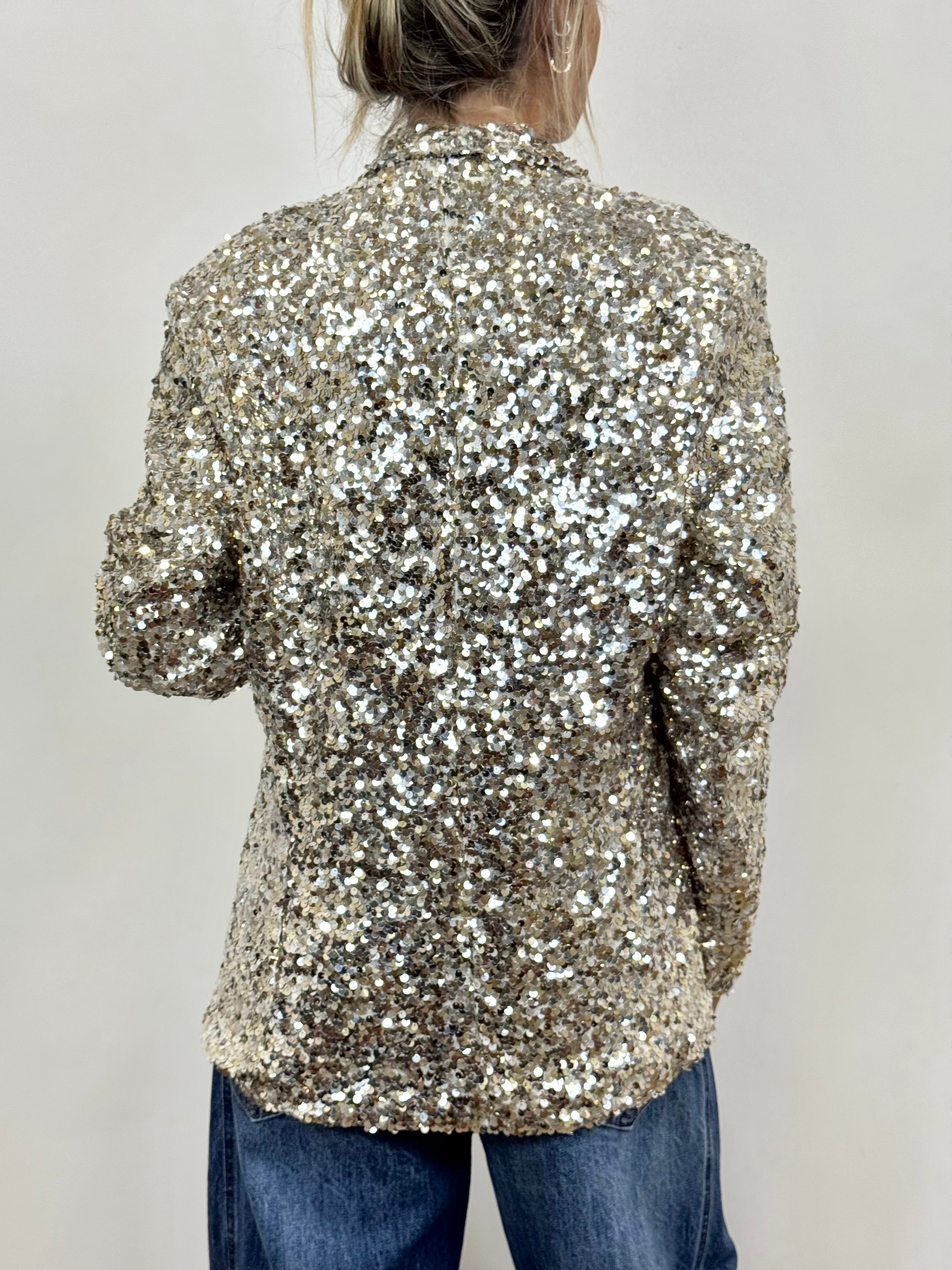 Giacca Paillettes Fittata _ MI.LE. for soku