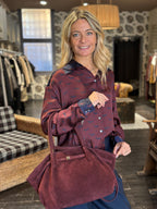 Borsa Suede Bordeaux _ Soku