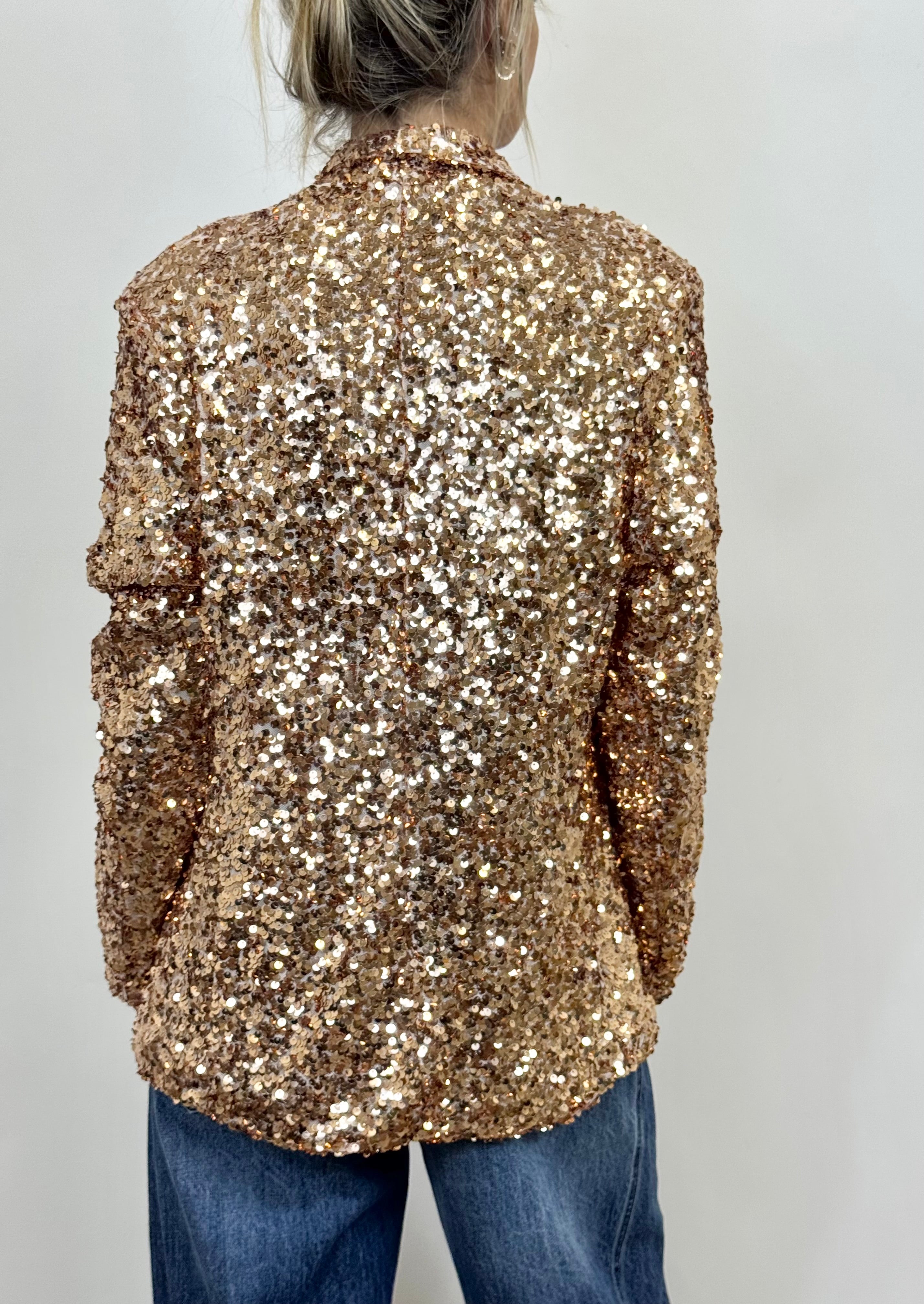 Giacca Paillettes Fittata _ MI.LE. for soku