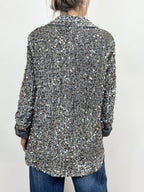Giacca Paillettes Grigio _ MI.LE.for soku