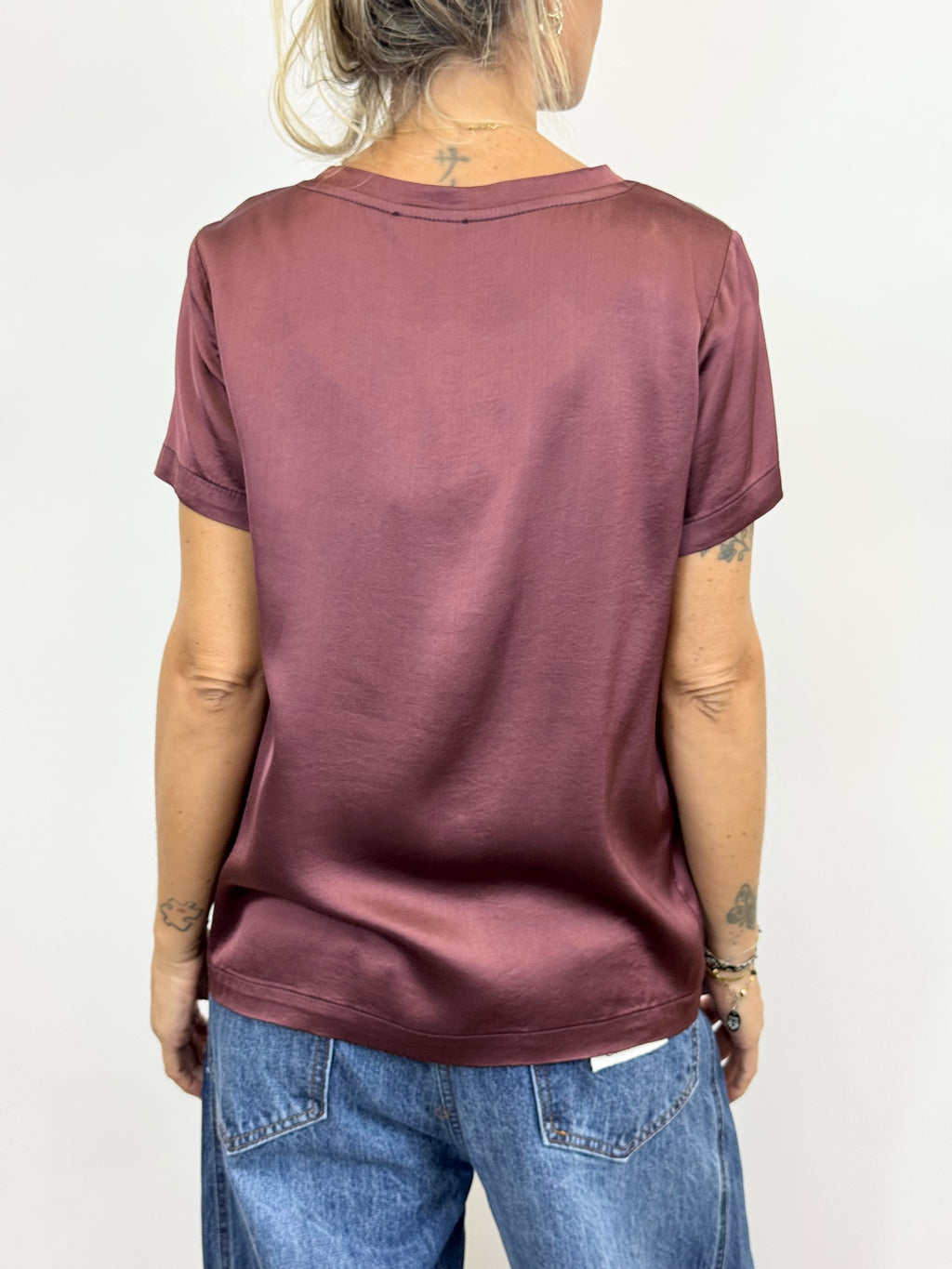 Casacca Mezza Manica Bordeaux _ Vicolo