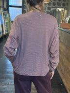 T-Shirt Beige/Amaranto _ Dixie