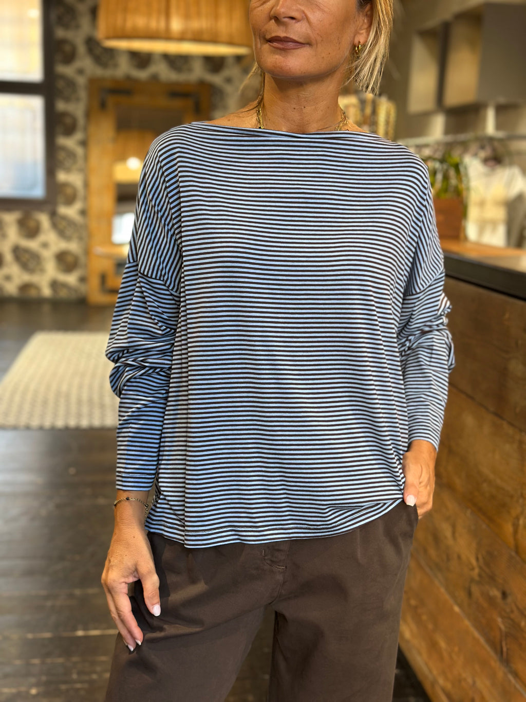 T-Shirt Moro/Celeste _ Dixie