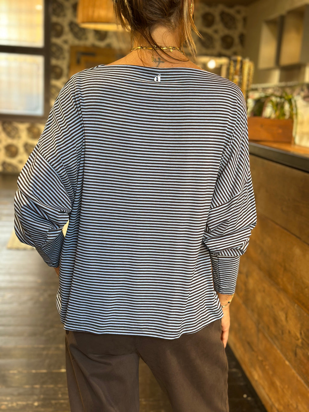 T-Shirt Moro/Celeste _ Dixie