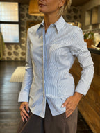 Camicia Riga Tabacco _ Dixie