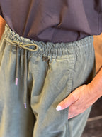 Pantalone Balloon Verde Militare_ Dixie