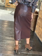 Gonna Ecopelle Bordeaux _ Dixie