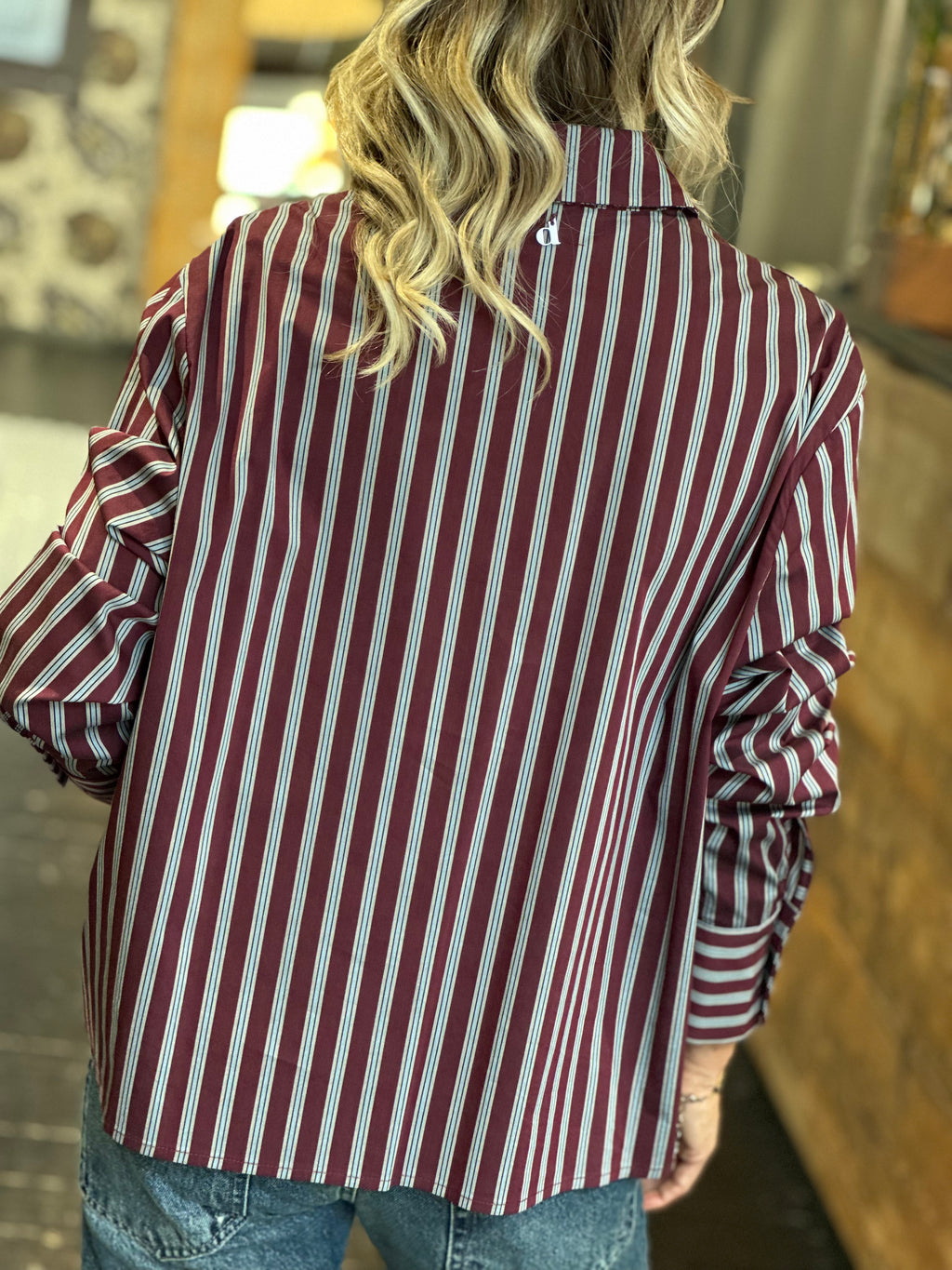 Camicia Riga Bordeaux _ Dixie