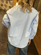 Camicia Celeste Over _ Dixie