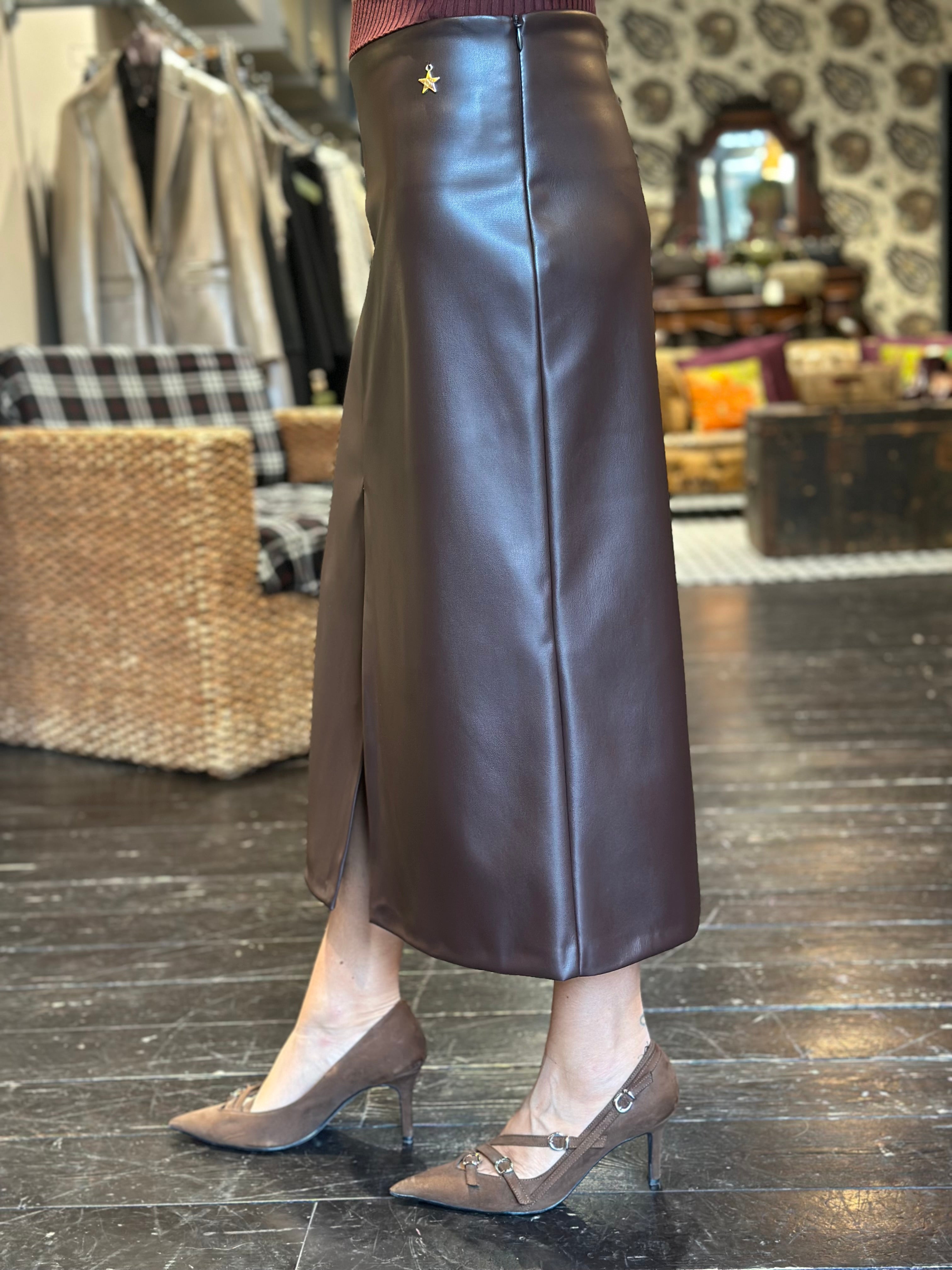 Gonna Ecopelle T.Moro _ Souvenir