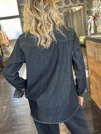 Camicia Denim + Strass _ Souvenir