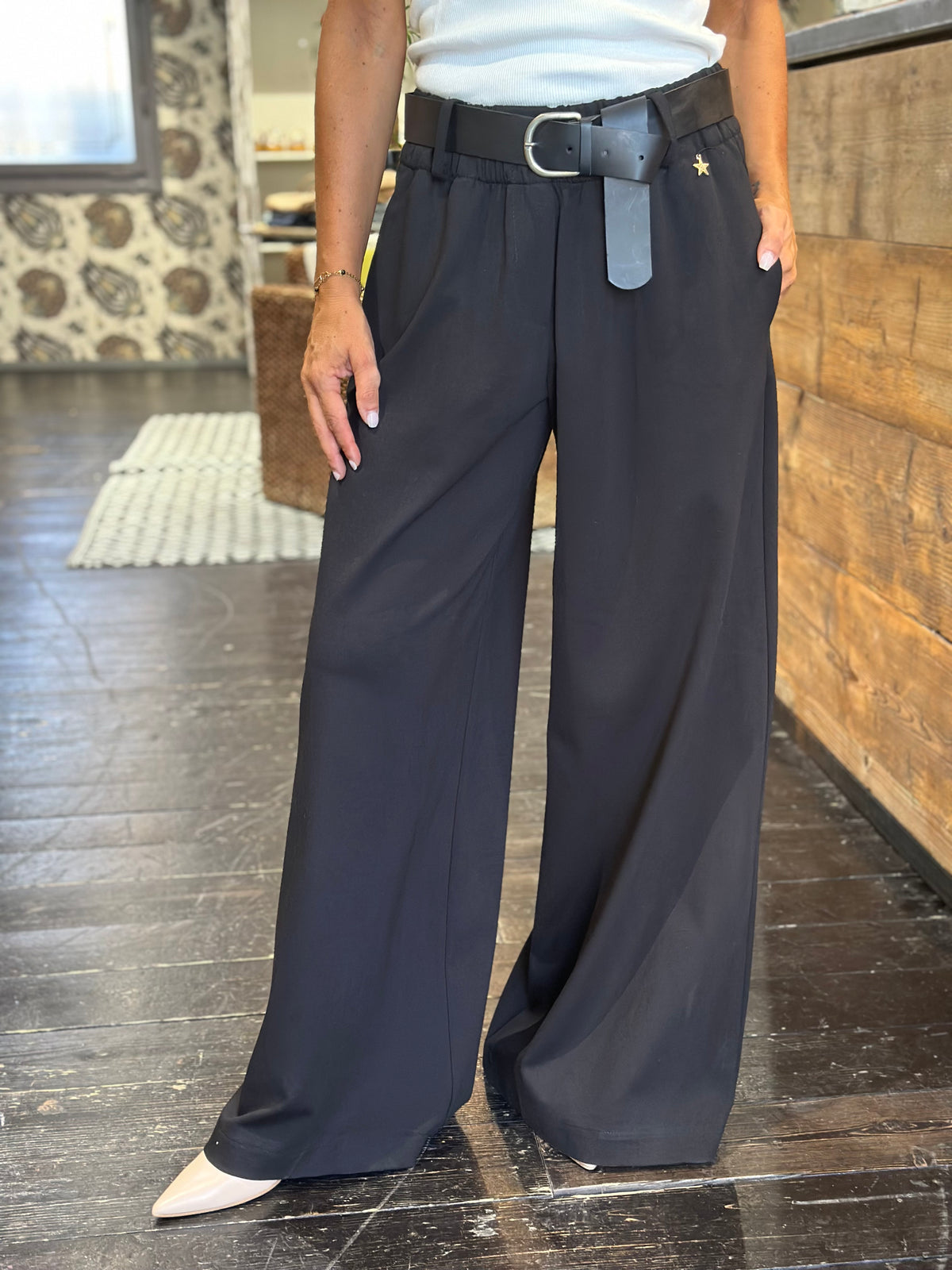 Pantalone Palazzo Nero _ Souvenir