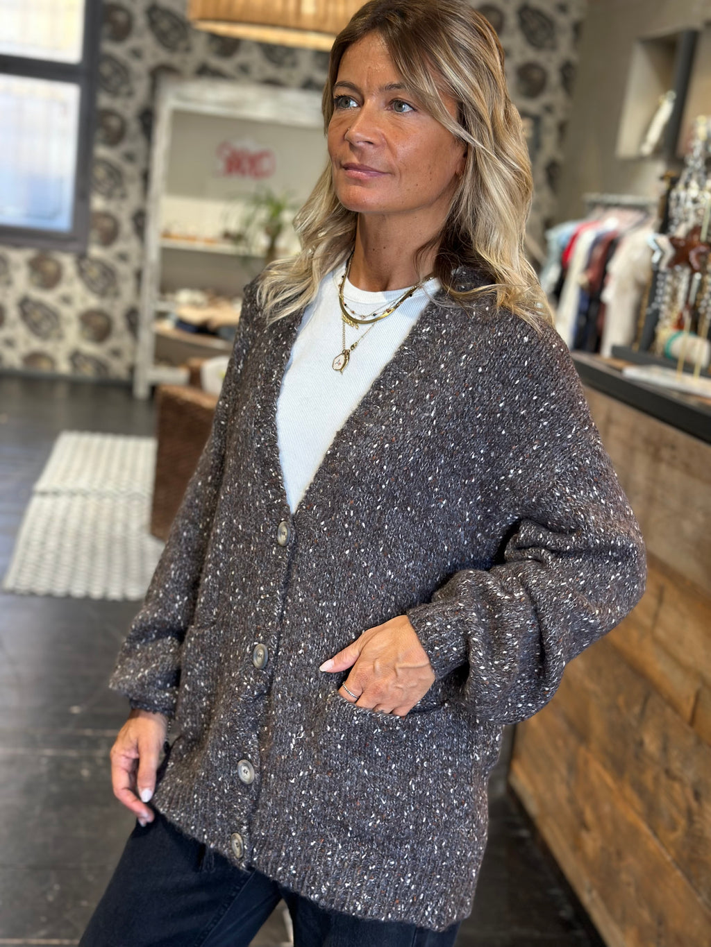Cardigan Caffè _ Souvenir