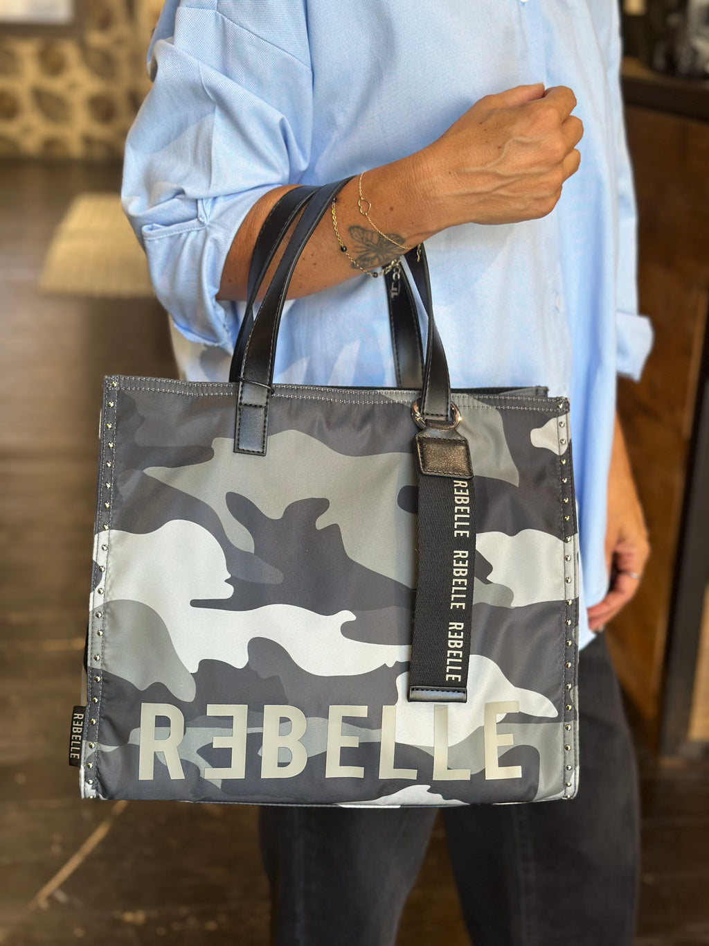 Borsa Electra Camouflage _ Rebelle