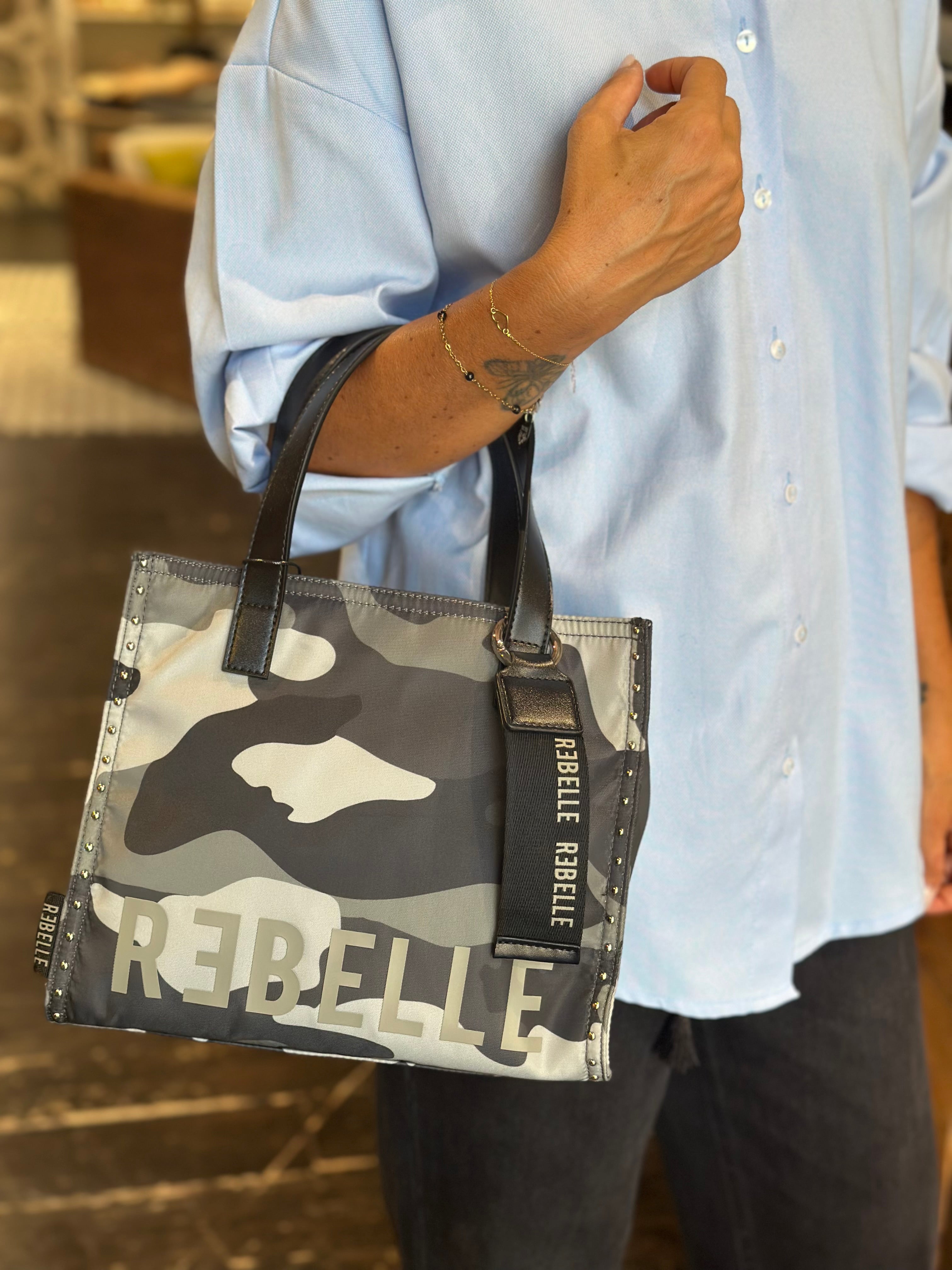 Borsa Poppy Camouflage _ Rebelle
