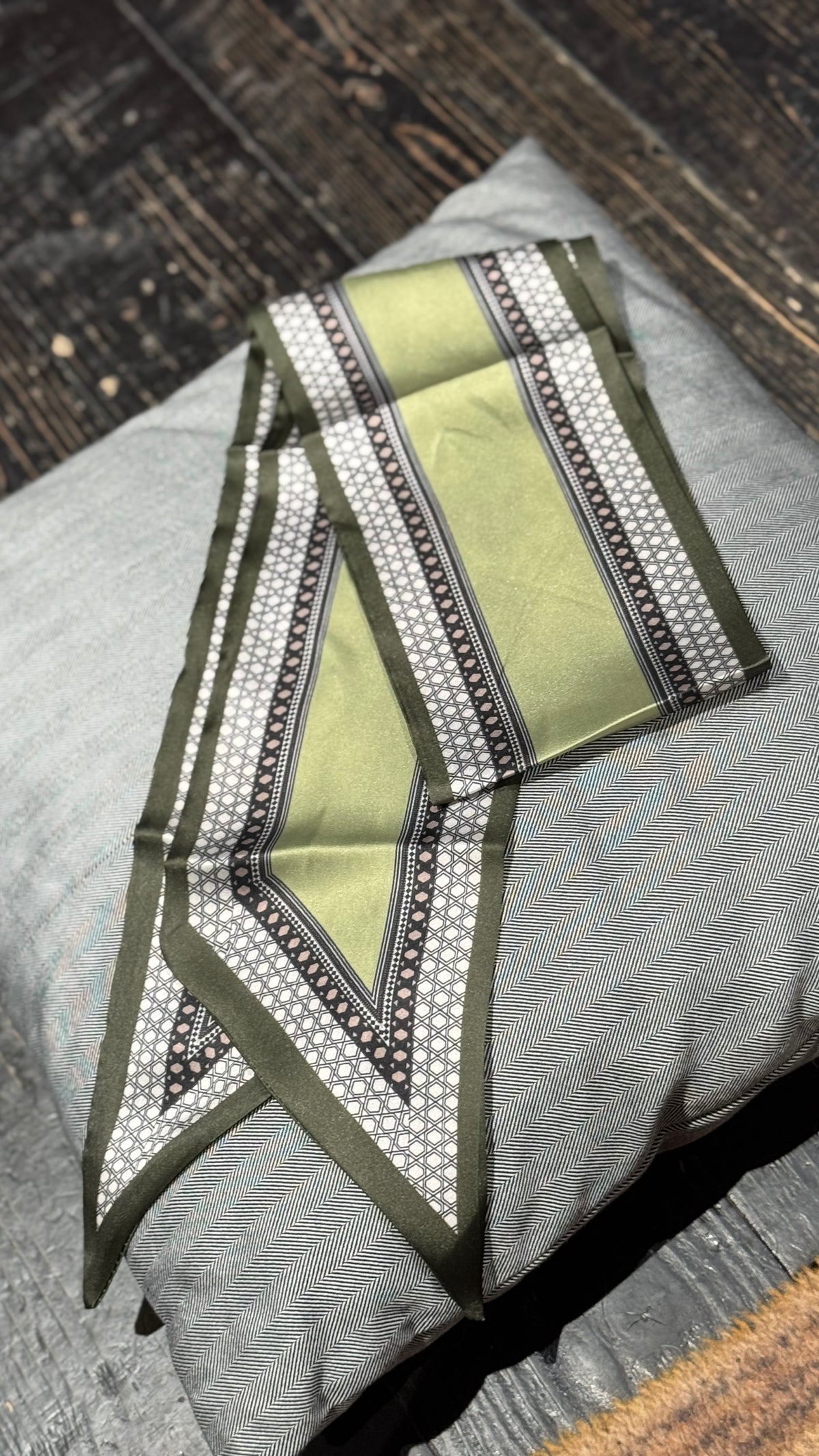 Foulard Sottile Verde _ MI.LE. for soku