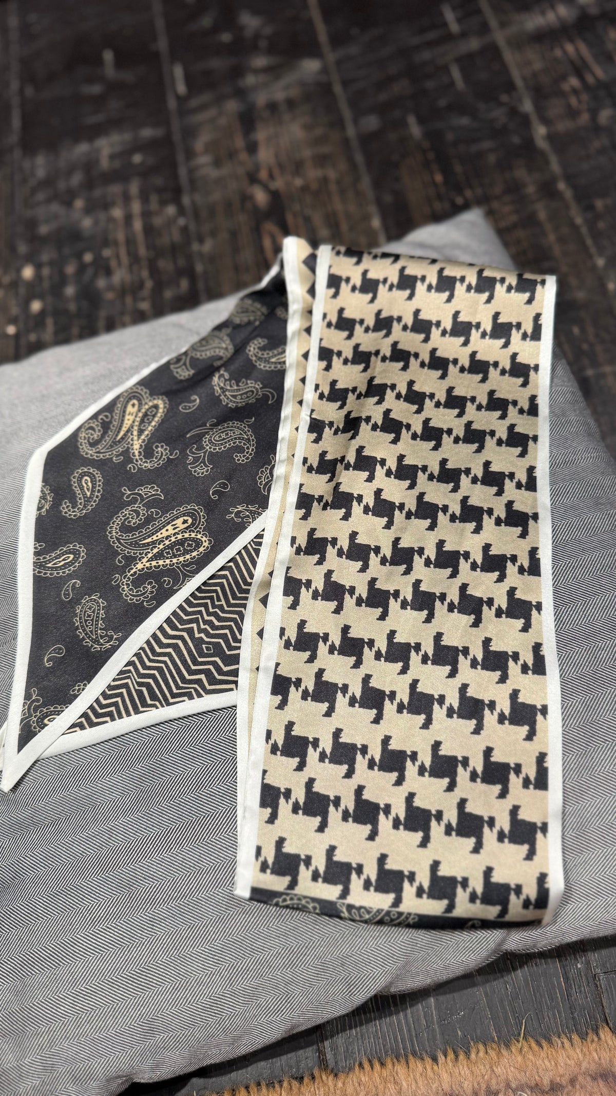 Foulard Sottile Pied de Poul _ MI.LE. for soku