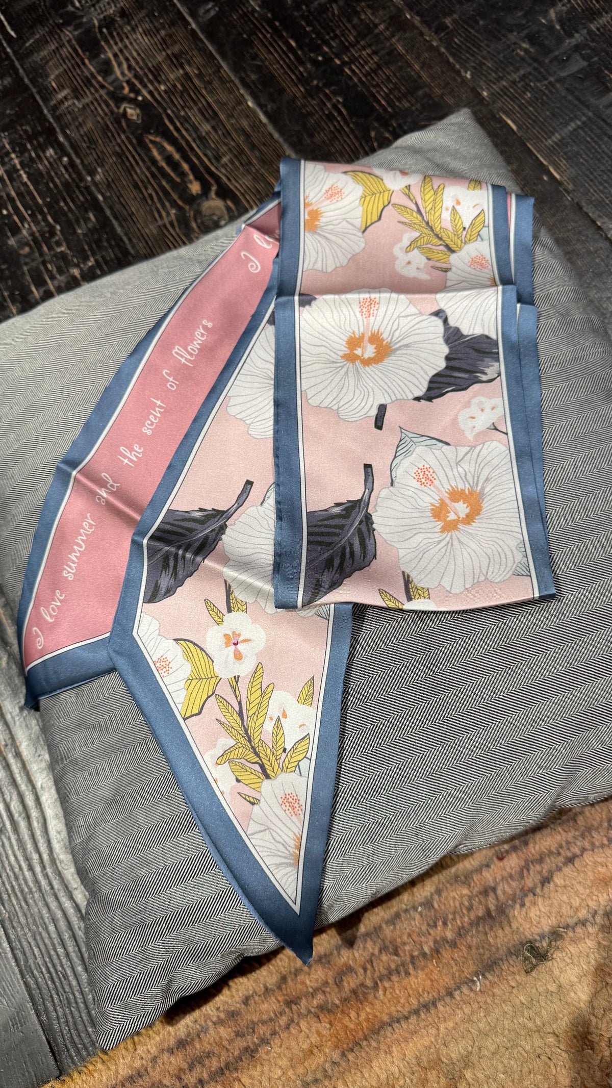 Foulard sottile Rosa _ Mi.LE. for soku
