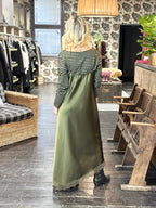 Abito Sottoveste Verde _ MI.LE. for soku