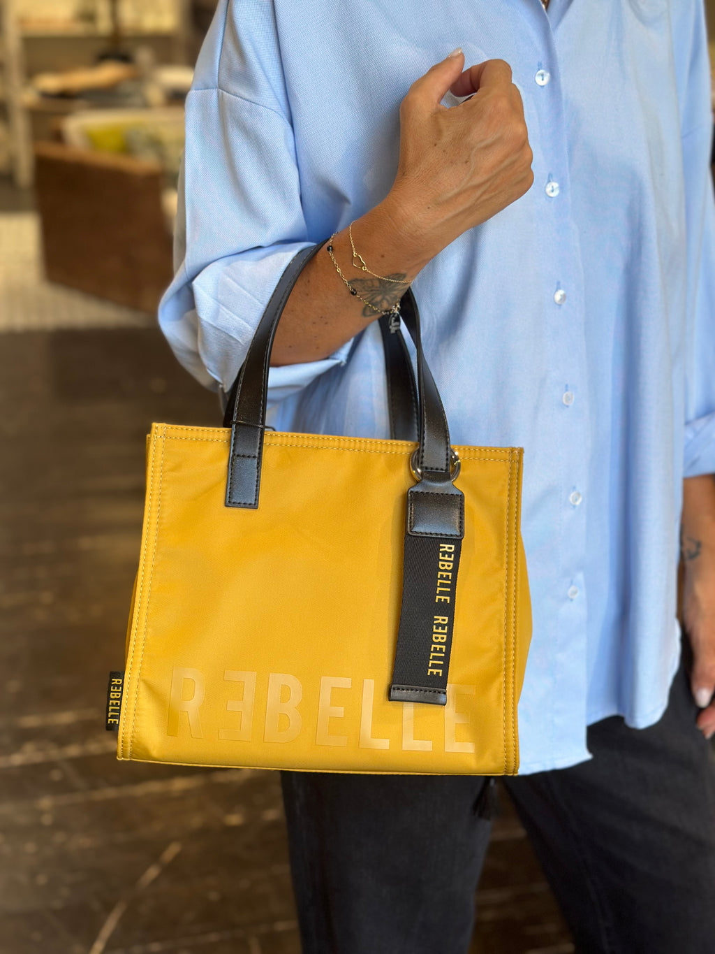 Borsa Poppy Mustard _ Rebelle