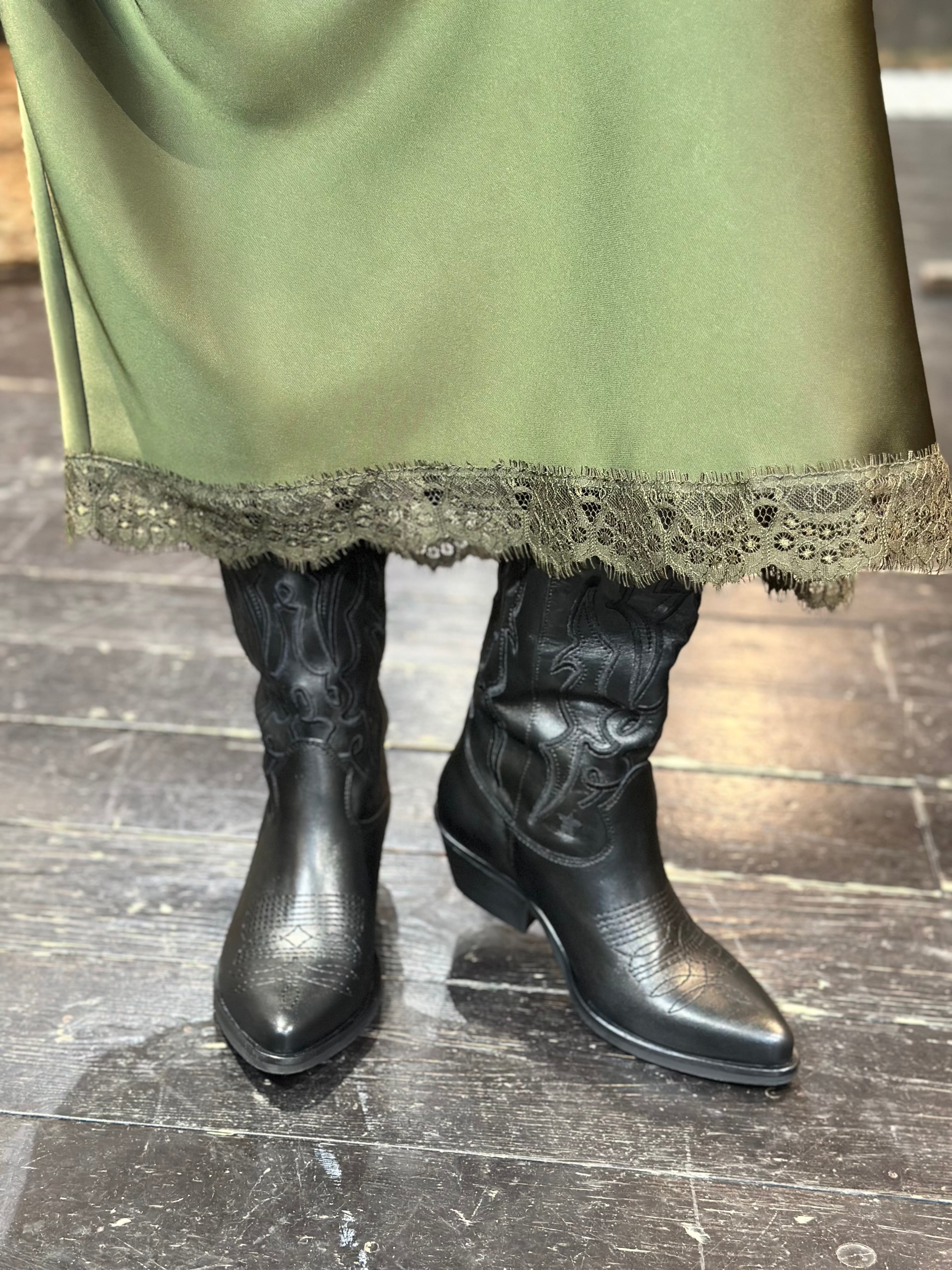 Abito Sottoveste Verde _ MI.LE. for soku