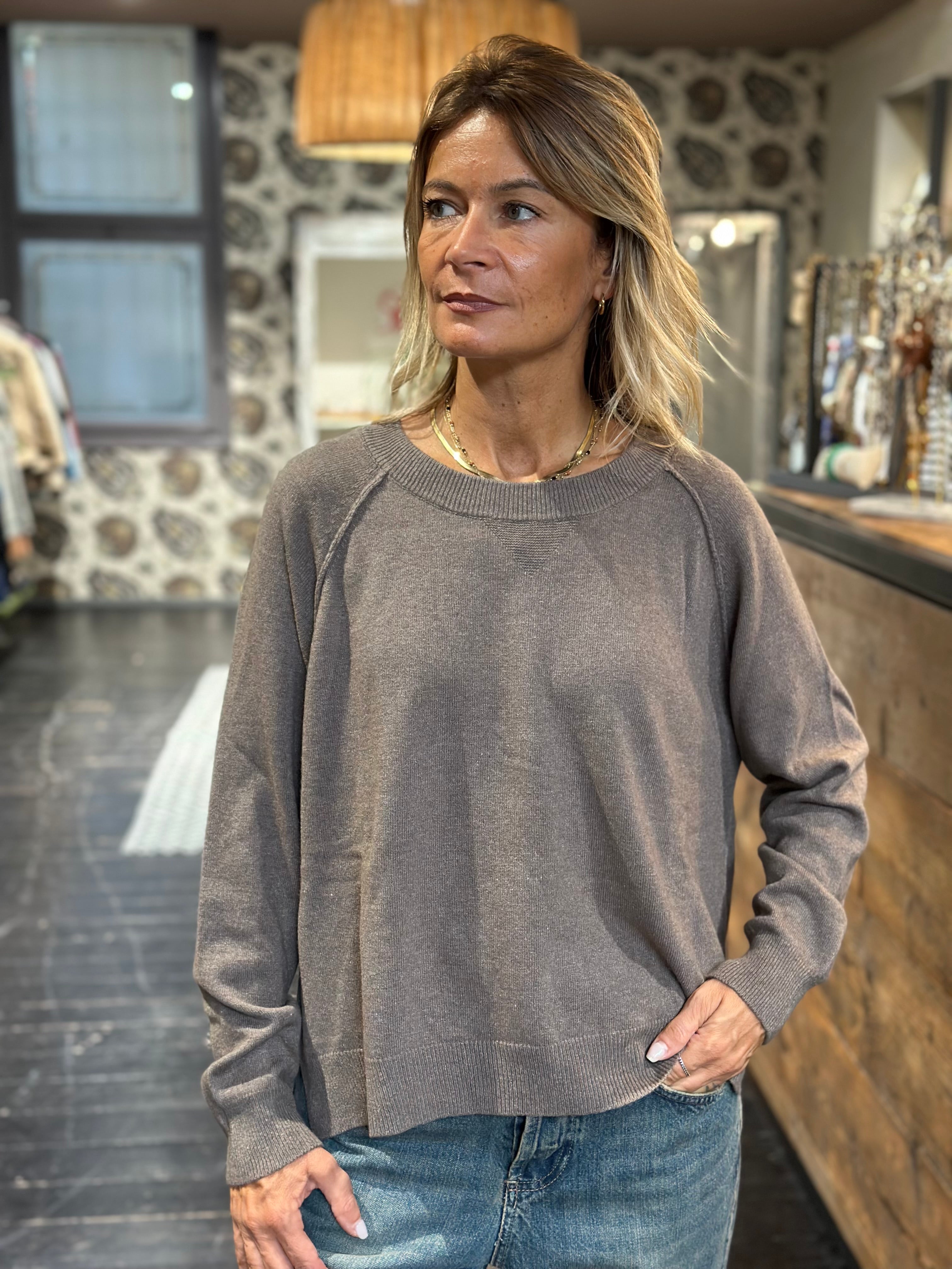 Maglia Girocollo Fango _ Karma