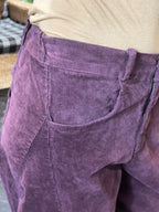 Pantalone Velluto Balloon Vino _ MI.LE. for soku