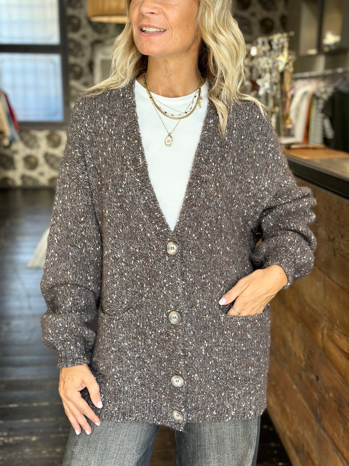 Cardigan Caffè _ Souvenir