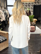 Camicia Girocollo Latte _ Ottod'Ame
