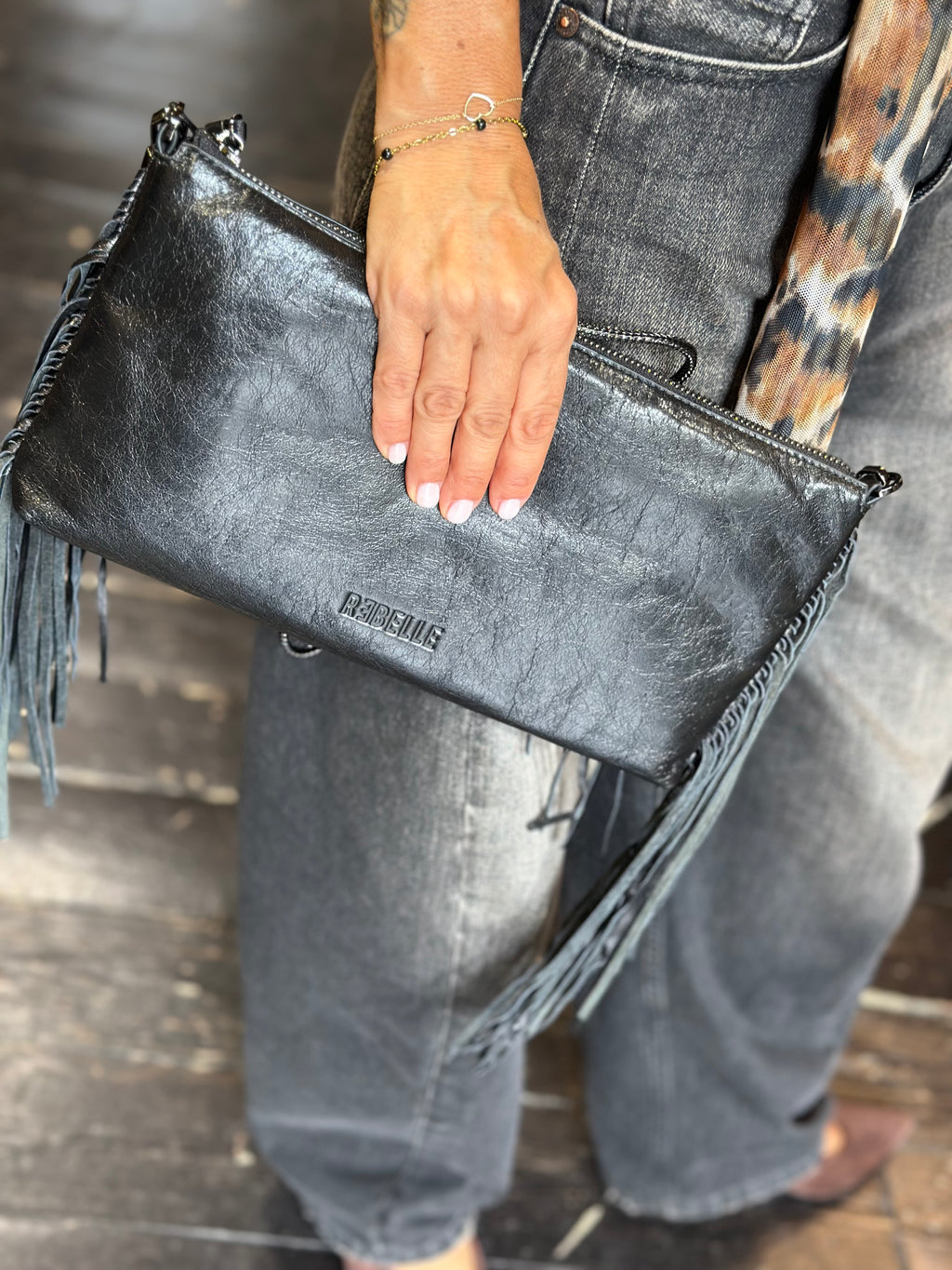 Naomy Fringes Black _ Rebelle