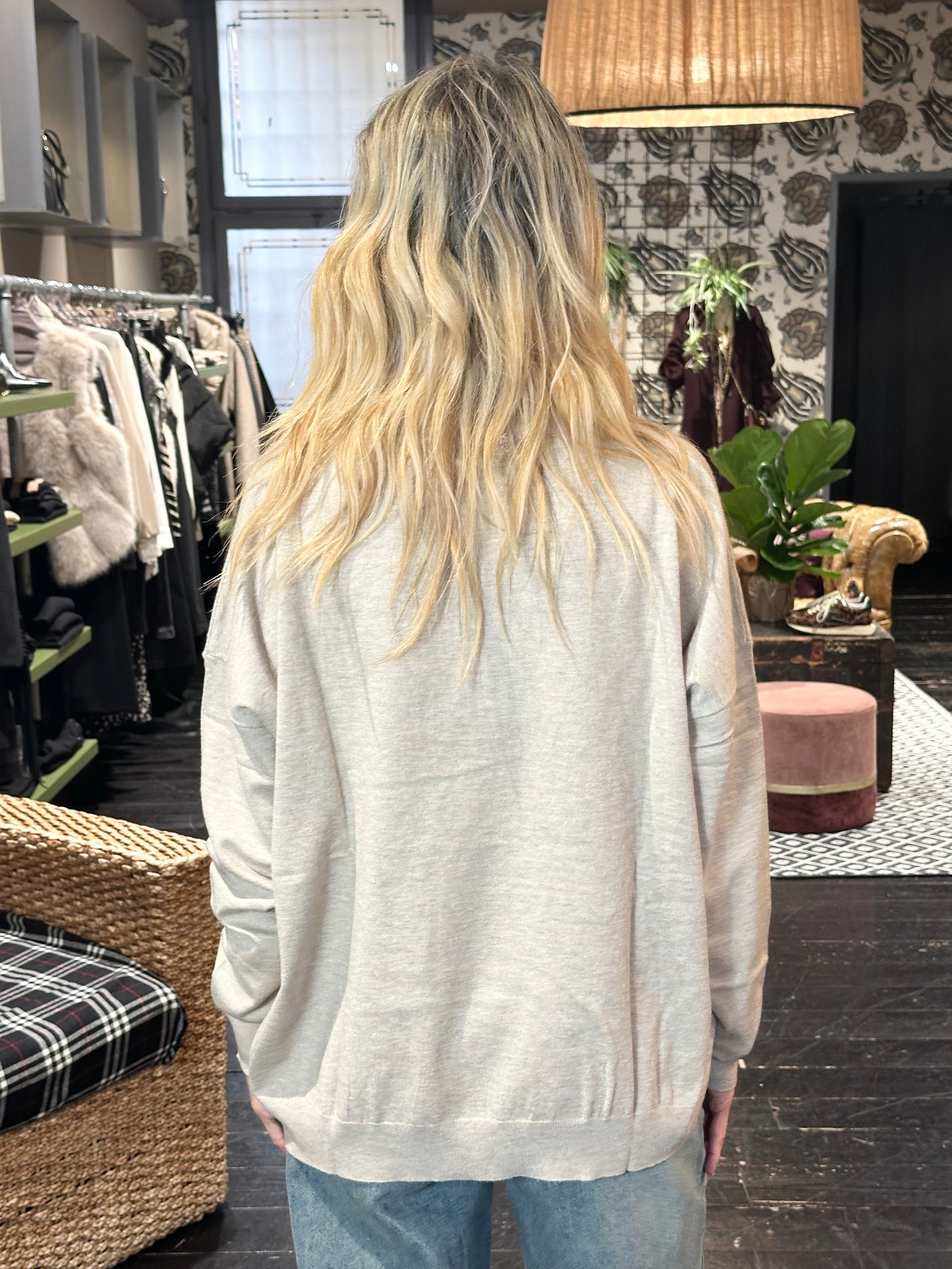 Maglia Girocollo Corda _ Ottod'Ame