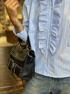 Chloe Satchel Nero _ Rebelle