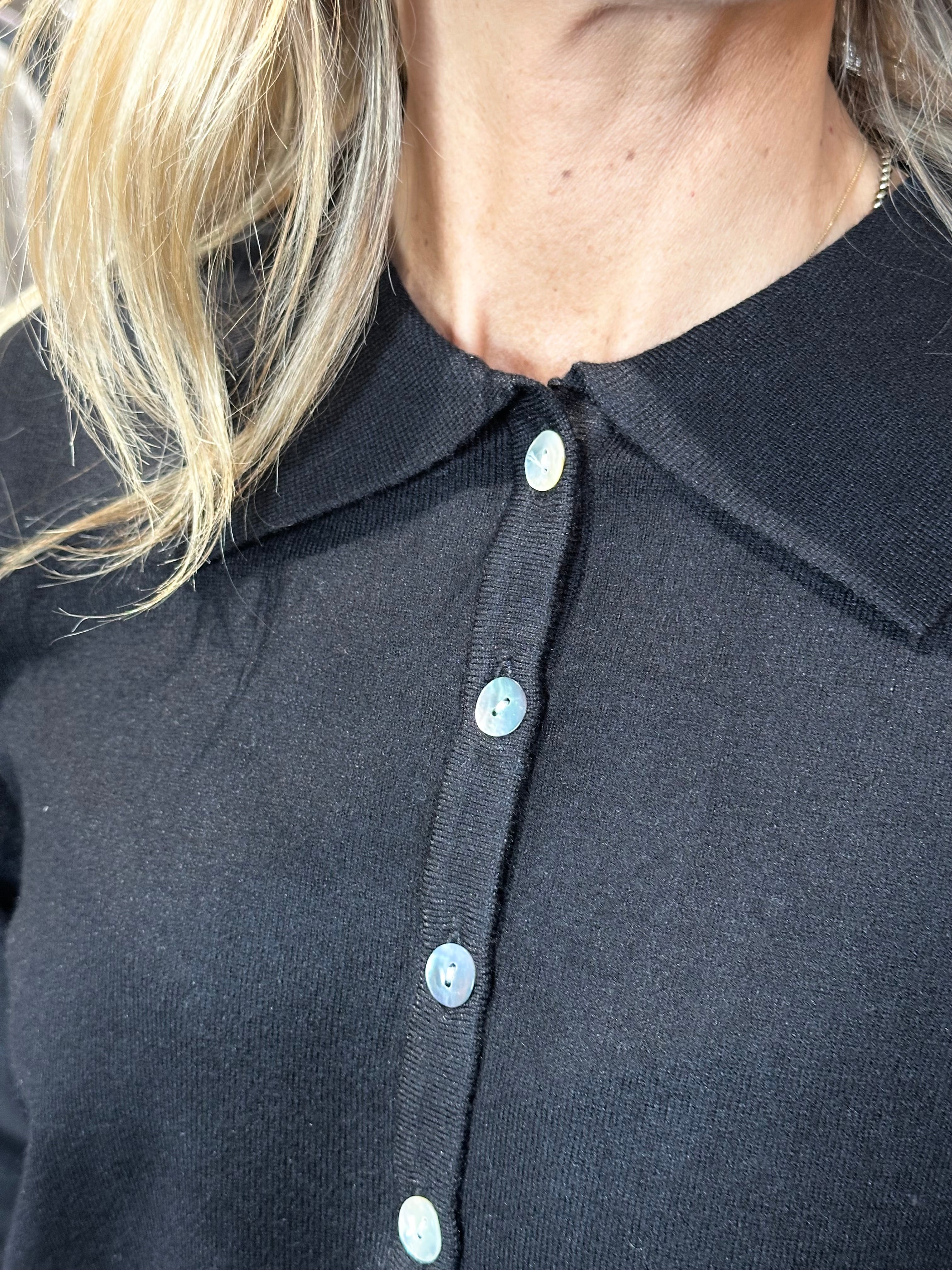 Maglia Polo Nero _ Ottd'Ame