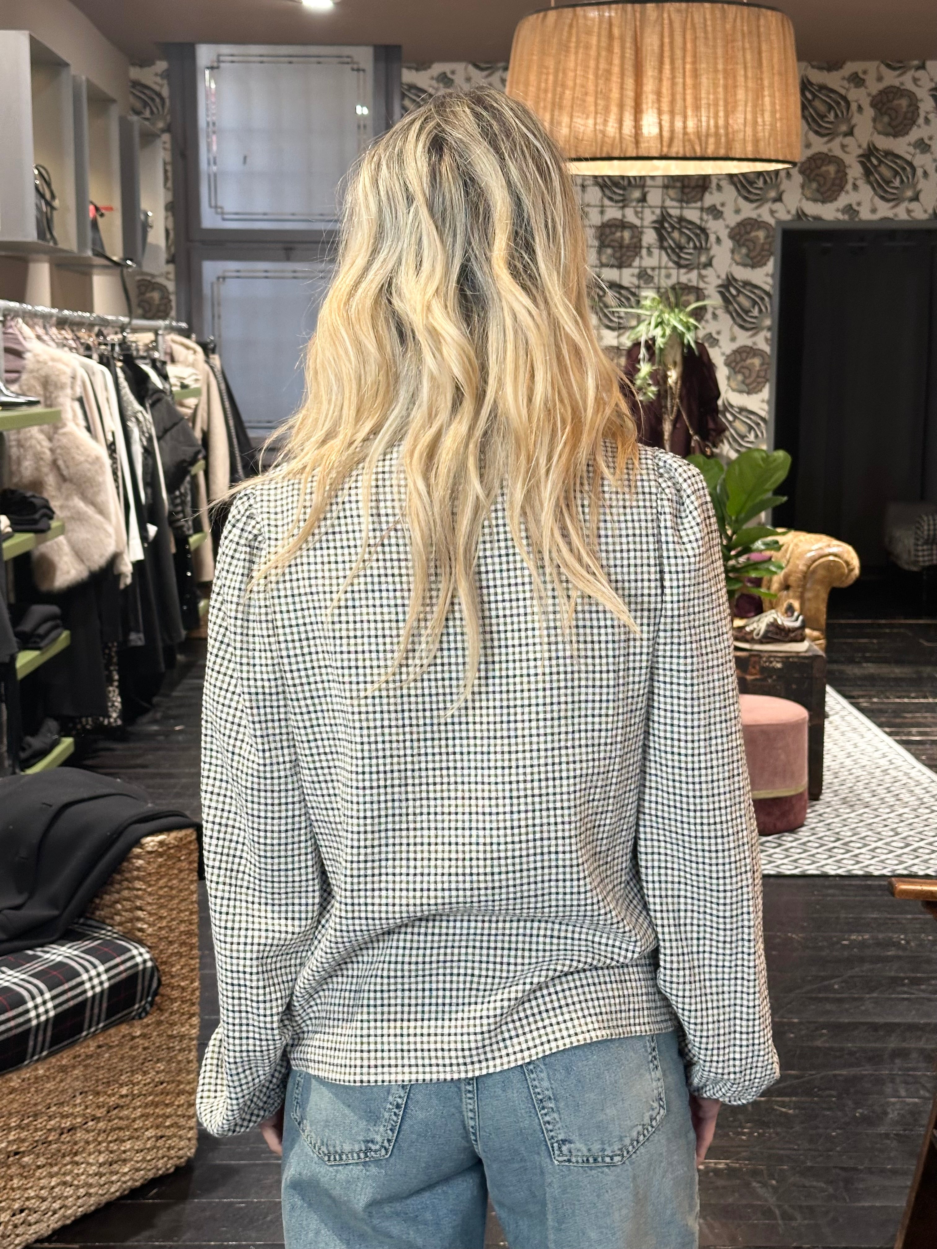 Camicia Romantica Verde_ MI.LE. for soku