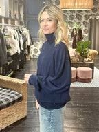 Maglia Dolcevita Blu _ Ottod'Ame