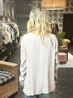 Camicia Scollo V Gesso _ Ottod'Ame