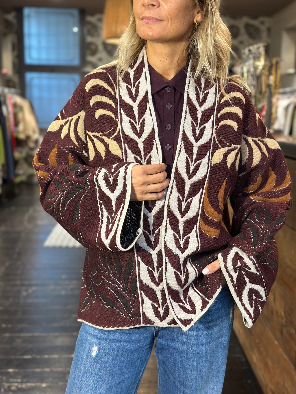 Kimono in Maglia_ Vicolo