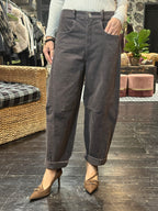 Pantalone Velluto Balloon Moro _ MI.LE. for soku